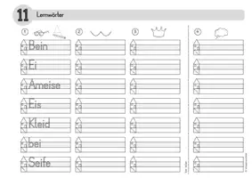 Vorschau - Arbeitsblätter - Lernwörter Klasse 1 Lola Heft 3 - Druckschrift - Seite 3