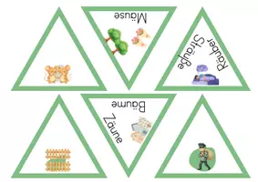 Vorschau - Spiele - Dreieck-Puzzle: Buchstabenverbindung -äu - Seite 2