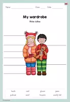 Vorschau - Arbeitsblätter - Arbeitsblätter: My wardrobe - Seite 1
