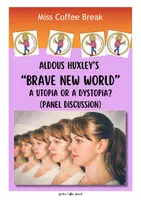 Vorschau - Aufgabenkarten - Brave New World - A Utopia or a Dystopia? (Panel Discussion / Role Play / Talkshow) - Deckblatt
