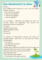 Vorschau - Arbeitsblätter - Gedankenexperiment "Gemeinschaft im Chaos!" - Seite 3