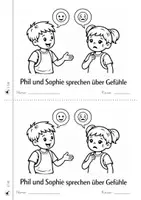 Vorschau - Arbeitsblätter - Ethik - GEFÜHLE Klasse 1 - LH2 Werterziehung - Seite 1