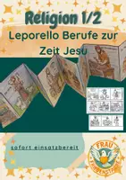 Vorschau - Mal- und Bastelvorlagen - Materialpaket: Umwelt zur Zeit Jesu - Seite 1