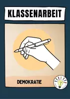 Vorschau - Test - Klassenarbeit (Demokratie) - Deckblatt