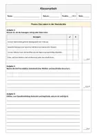 Vorschau - Test - Klassenarbeit (Demokratie) - Seite 1