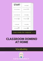 Vorschau - Spiele - Classroom Domino At Home: Vocabulary (English) - Deckblatt