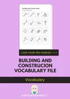 Vorschau - Arbeitsblätter - Building and Construction: Vocabulary File B1 (English) - Deckblatt