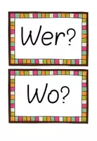 Vorschau - Präsentationen/Tafelbilder - W-Fragen (zur Geburtstagsfeier) - Seite 1
