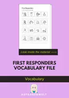 Vorschau - Arbeitsblätter - First Responders: Vocabulary File B1 (English) - Deckblatt