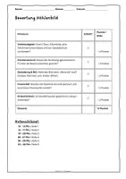 Vorschau - Arbeitsblätter - Kunst Steinzeit, Höhlenmalerei, Übungen, Bewertung - Seite 1