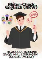 Vorschau - Unterrichtsreihen - Abitur-Check Englisch (NRW): Klausur-Training Q1/Q2 inkl. Lösungen (Social Media 📱) - Deckblatt