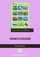 Vorschau - Poster - Sports Poster: Vocabulary (English) - Deckblatt