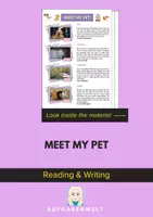 Vorschau - Arbeitsblätter - Meet My Pet: Reading and Writing (English) - Deckblatt