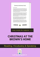 Vorschau - Unterrichtsreihen - Christmas at the Browns' Home: Reading, Vocabulary and Speaking (English) - Deckblatt