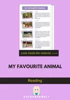 Vorschau - Arbeitsblätter - My Favourite Animal: Reading (English) - Deckblatt
