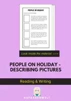 Vorschau - Unterrichtsreihen - People on Holiday: Reading and Writing (English) - Deckblatt