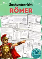 Vorschau - Spiele - Römer Sachunterricht Arbeitsblätter, Spiel - Deckblatt