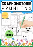 Vorschau - Arbeitsblätter - Bundle Schwungübungen: Graphomotorik & Feinmotorik trainieren (4x Materialset für Vorschule, Kindergarten & Grundschule) 1. Klasse - Seite 1