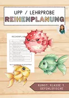 Vorschau - Lehrpläne/Lehrermaterial - Reihenplanung Gefühlsfische - UPP / Lehrprobe - Deckblatt