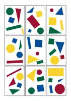 Vorschau - Spiele - Finde den Zwilling : Freiarbeit (geometrische Formen) - Seite 3