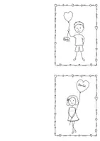 Vorschau - Mal- und Bastelvorlagen - Klappkarte Briepapier Danke - Seite 2