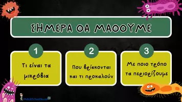 Προεπισκόπηση - Πειράματα - Μαθαίνουμε για τους μικροοργανισμούς! - Σελίδα 1