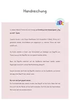 Vorschau - Arbeitsblätter - Sag es nicht : Vorlage (Erstellung eines Erklärspiels) - Seite 1