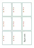 Vorschau - Arbeitsblätter - Sag es nicht : Vorlage (Erstellung eines Erklärspiels) - Seite 3