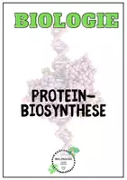 Vorschau - Arbeitsblätter - Proteinbiosynthese Kursstufe Biologie - Deckblatt