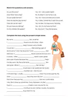 Vorschau - Arbeitsblätter - Revision - Clothes & Questions in Present Simple (passend zu MORE! 1 Unit 8) - Seite 3