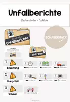 Vorschau - Unterrichtsreihen - Unfallbericht - Materialpaket - Seite 1