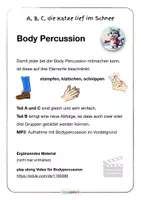 Vorschau - Poster - Musik ABC die Katze lief im Schnee Musizieren • Orff-Intrumente Body Percussion - Seite 3