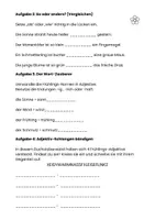 Vorschau - Arbeitsblätter - Frühlingsfarben- das Adjektivtraining - Seite 2