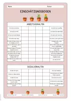 Vorschau - Anderer Materialtyp - LEG / Übergang / Feedback - Einschätzungsbogen mit Growth Mindset - Seite 3