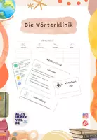 Vorschau - Arbeitsblätter - Rechtschreibung verbessern mit der Wörterklinik - Seite 1