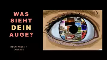 Vorschau - Stundenentwürfe - Kunstprojekt "Surreales Auge Collage" | Deckfarben + Collage - Seite 3