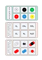 Aperçu - Feuilles d'exercices - Physique-chimie: bingo atomes et molécules - Page de couverture