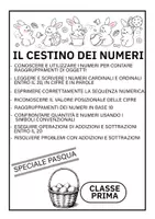 anteprima - Esercizi - IL CESTINO DEI NUMERI - MATEMATICA - CLASSE PRIMA - Pagina 1