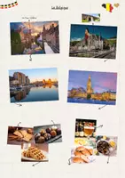 Vorschau - Arbeitsblätter - Materialpaket - La Belgique - Sehenswürdigkeiten und Quiz Belgien inkl. Lösungen - Seite 2