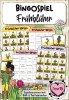 Vorschau - Spiele - Bingo / Bingospiel: Frühblüher (Bild- und Textversionen) - Deckblatt