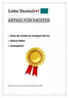 Vorschau - Arbeitsblätter - Materialpaket Artikel DAF/DAZ - Seite 2