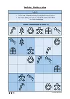 Vorschau - Arbeitsblätter - Sudoku 6x6: Weihnachten & Advent - Logisches Denken fördern! - Seite 2
