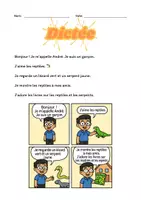 Vorschau - Arbeitsblätter - Dictée de la semaine - Texte zu verschiedenen Themen - Seite 2