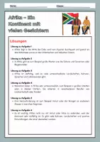 Vorschau - Arbeitsblätter - Afrika - Ein Kontinent mit vielen Gesichtern - Seite 3