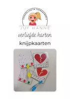 Voorbeeld - Verliefde harten - knijpkaarten - Voorblad