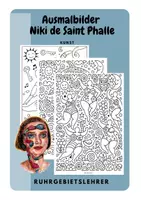 Vorschau - Arbeitsblätter - Ausmalbilder Niki de Saint Phalle Kunst - Deckblatt