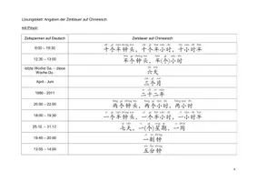 Vorschau - Arbeitsblätter - Angaben der Zeitdauer auf Chinesisch - Seite 3