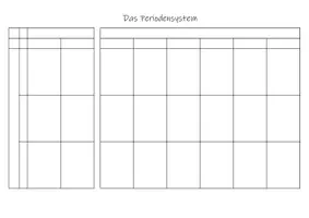 Vorschau - Arbeitsblätter - Periodensystem & Bohrsche Atommodell - Arbeitsblatt / Legepuzzle - Seite 3