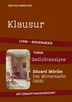Vorschau - Arbeitsblätter - Materialpaket: Lyrik - 4 Klausuren Biedermeier & Vormärz (Analyse & Vergleich) – Oberstufe - Seite 1
