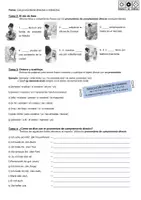 Vorschau - Arbeitsblätter - Los pronombres directos e indirectos - Seite 1